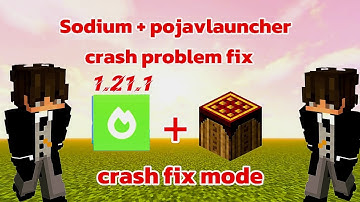 pojavlauncher latest version 1.21.1 sodium crash problem fix #pojavlauncher #gamingvideos #video