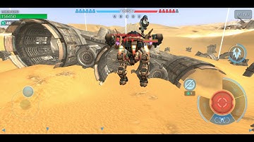 New hangar design on test server and some game play, war robots