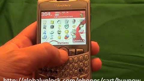 Unlock TIM Italy Blackberry 8310 Curve By Code