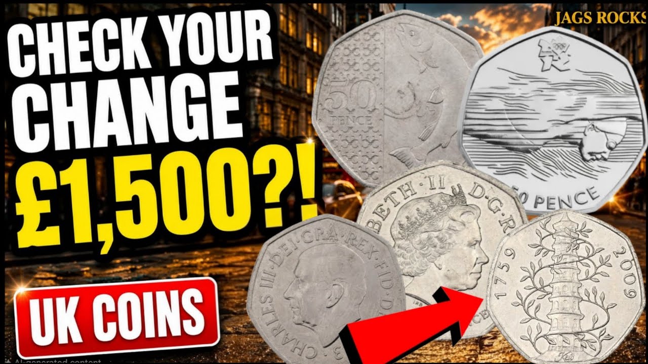 Rare UK Coins Worth Hundreds — Check Your Change for These 3 Right