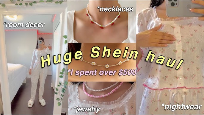 aesthetic shein haul🍨 clothing, accessories, bags (minimal aesthetic) 