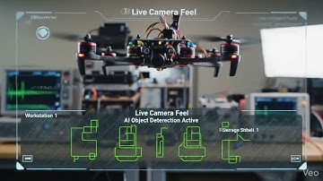 This Drone Thinks 🤯 | ESP32 AI Drone