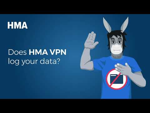 Does HMA VPN log your data?