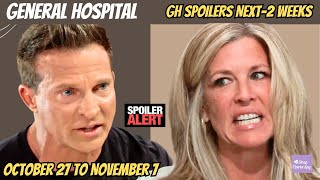 General Hospital 2-Week Spoilers Oct 27-Nov 7: Jason & Carly Face Off & Nina’s Dirty Trick #gh