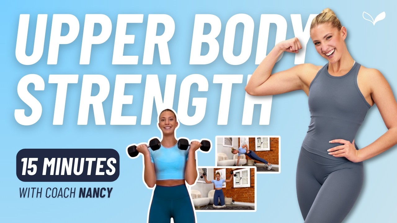 15 Minute Upper Body Workout | Build Strength & Sculpt Arms | RWL - YouTube