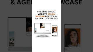 Creative Studio Website Design | Modern Portfolio & Agency Showcase #GSAP #Inspiration #Responsive