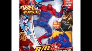 The Amazing Spider-Man R/C Speed-Climbing Figure HD Review | www.teksushi.com