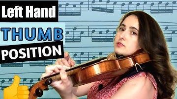 Where Should the Left Thumb Go on the Violin?