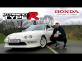 Integra type r  ne sur circuit leve sur la route 