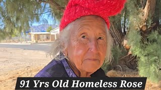 Rose 91 Yrs Old Homeless Indigenous Women!