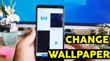 How to Change Wallpaper in Nokia 3.1 Plus - Home Screen Customization