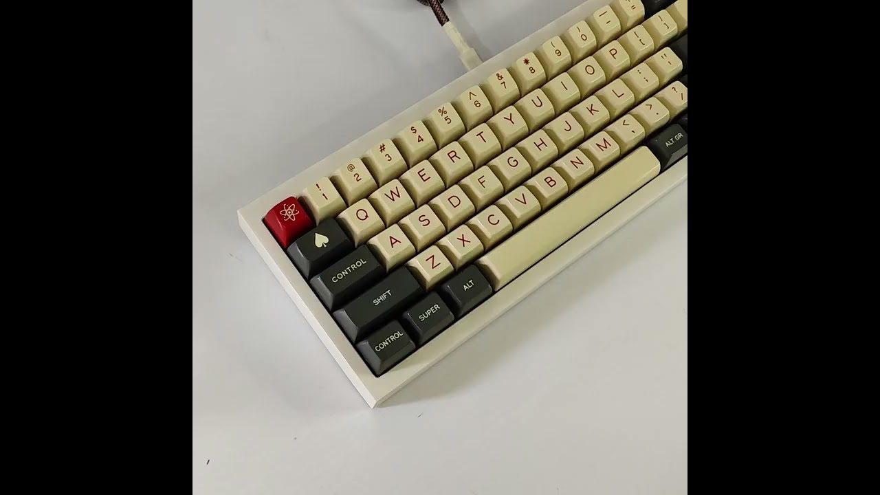 QK65 Keyboard Unbox Sound test YouTube