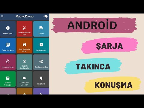 Android Şarja Takınca Konuşma Özelliği - Android Kestirmeler