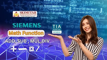 Siemens Tia Portal - Math Functions - ADD, SUB, MUL, DIV - PLC Training