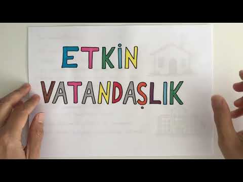 Etkin Vatandaşlık / 4. Sınıf Sosyal Bilgiler (6. Ünite)