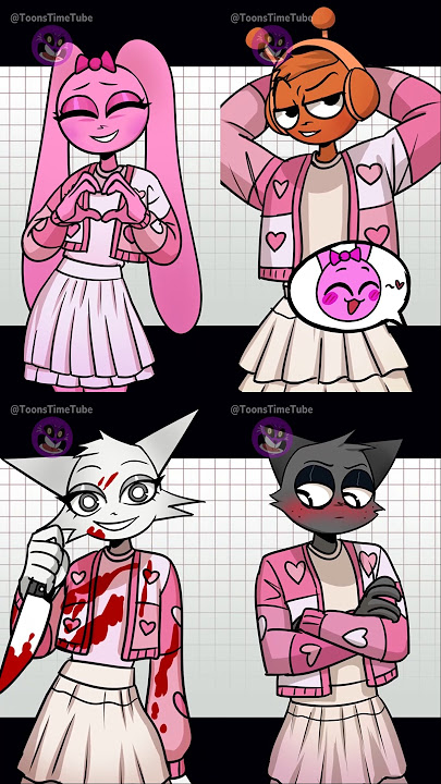 Who's better? | Taya-taya animation #sprunki #wenda #gray #oren #pinki