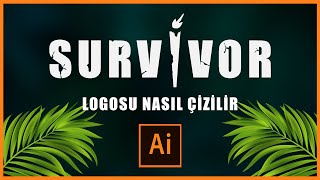 Adobe Illustrator Survivor All Star Logosu Çizimi | Revize Adam' la Nasıl Çizilir