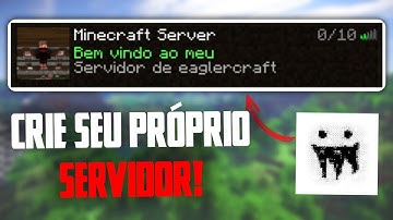 Maak binnen 5 minuten een Eaglecraft 1.12-server helemaal zelf!