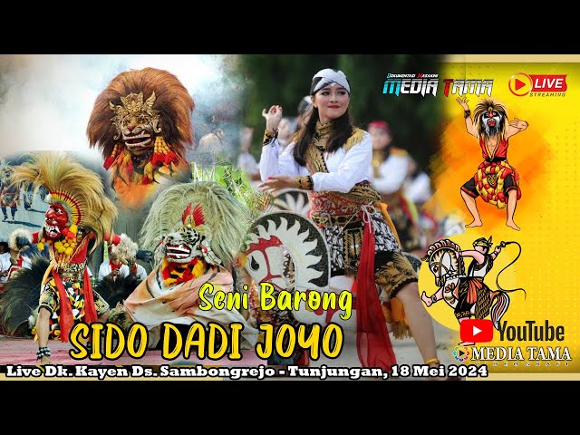 STREAM Seni Barong SIDO DADI JOYO Live Kayen // Media Tama // KOLYSTA Audio class=