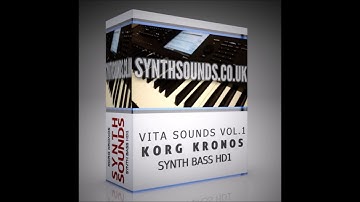 KORG KRONOS VITA SOUNDS VOLUME 1 SYNTH BASS HD1 PROGRAMS
