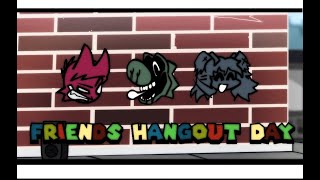 Friends Hangout Day Out But Tord,Yosh,And Lacey Sings It
