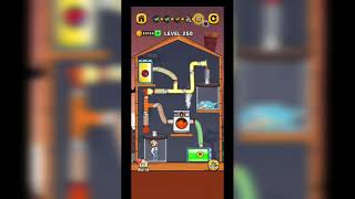 Home pipe water puzzle/android mobile game 249-250 levels # shorts screenshot 3