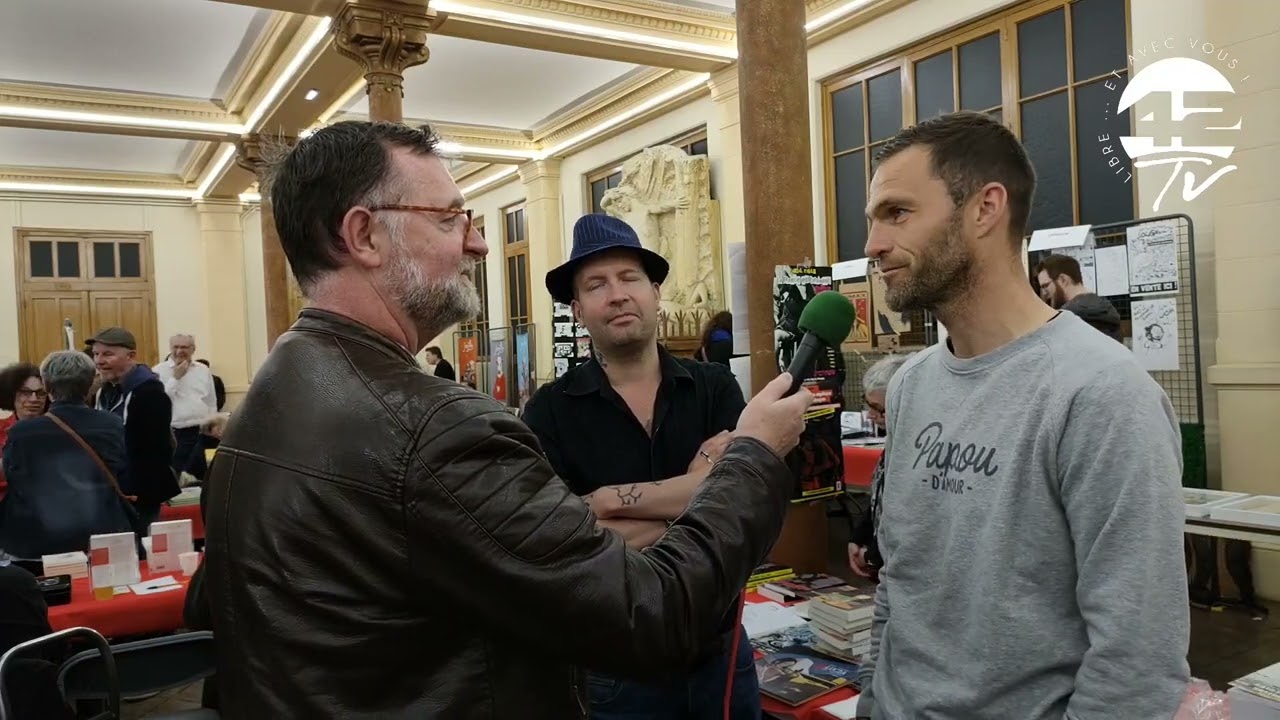⁣Rencontre avec Pascal Pacaly et Julien Sablé pour le livre "La vie en vert" 💚