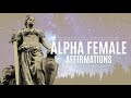 Alpha Female Affirmations, Female Voice / Victory, Goddess Athena / Confidence, Success