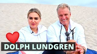 Dolph Lundgren and 38 years younger fiancee Emma on their strong LOVE (Interview in Swedish)