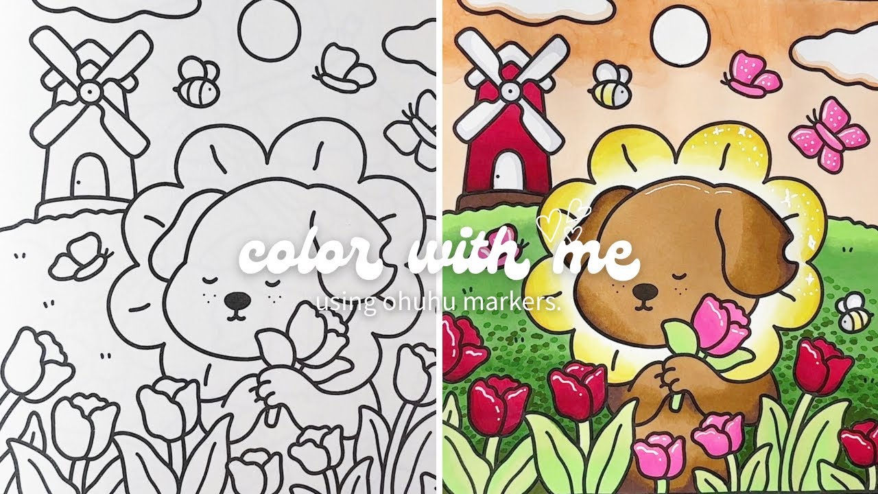 asmr color with me | coco wyo 