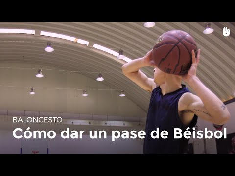 El pase de béisbol | Baloncesto