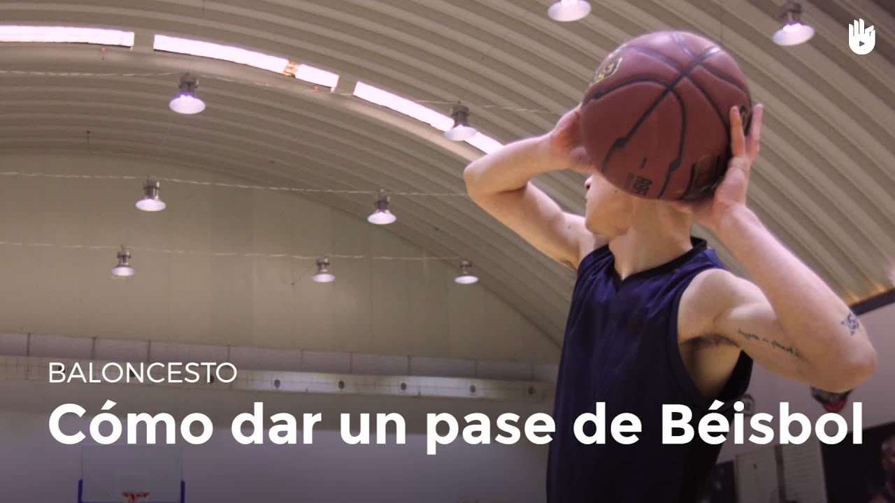 El pase de béisbol | Baloncesto - YouTube