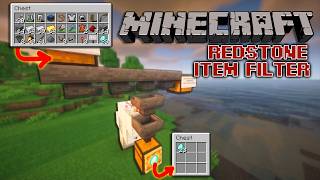 Easy Minecraft Item Sorter Tutorial for 1.21+ (Beginner Friendly)