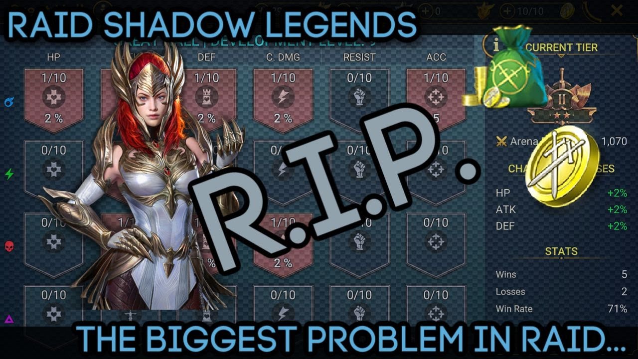 Download The Biggest Problem in Raid: Shadow Legends - Great Hall and Arena Roadblocks