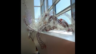 Conduit: A site specific sculpture by the installation artist, Veronica Szalus