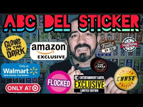 GUIA COMPLETA DE STICKERS FUNKO POP - CUÁL ES CUÁL? - YouTube