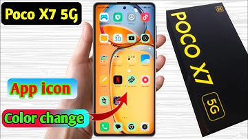 poco x7 5g color settings, poco x7 5g me color change kaise kare