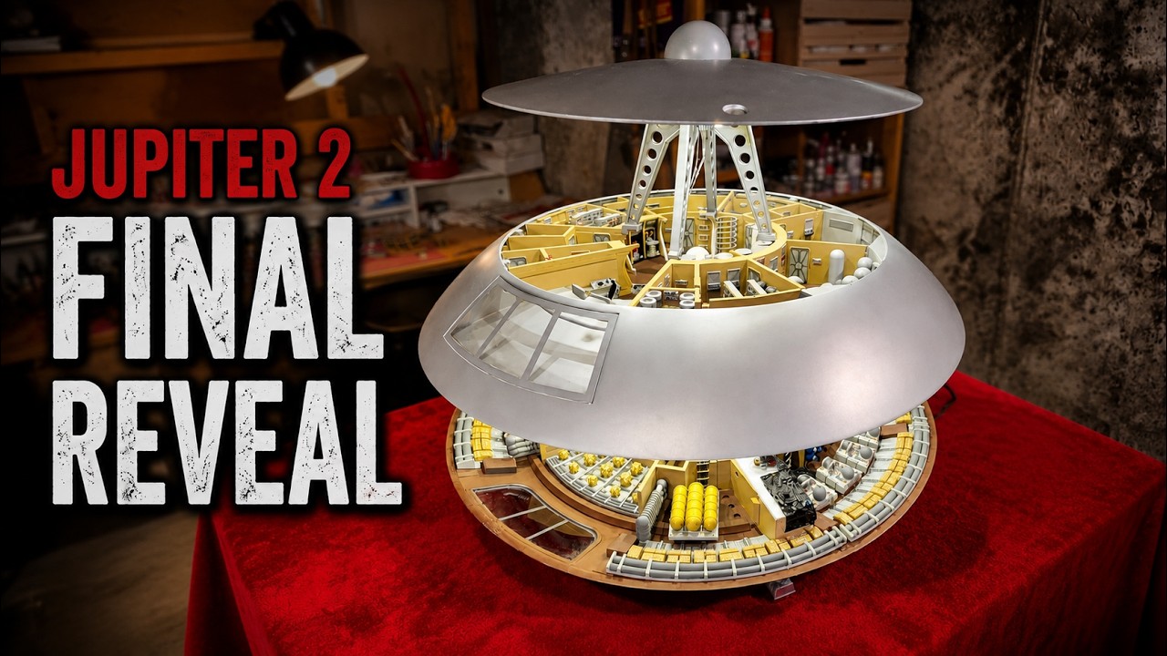 Lost In Space Jupiter 2 Build Part 5 22 Inch Model Complete with