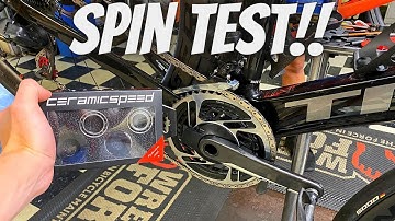 This is your bike on CeramicSpeed *Trek Madone Bottom Bracket*