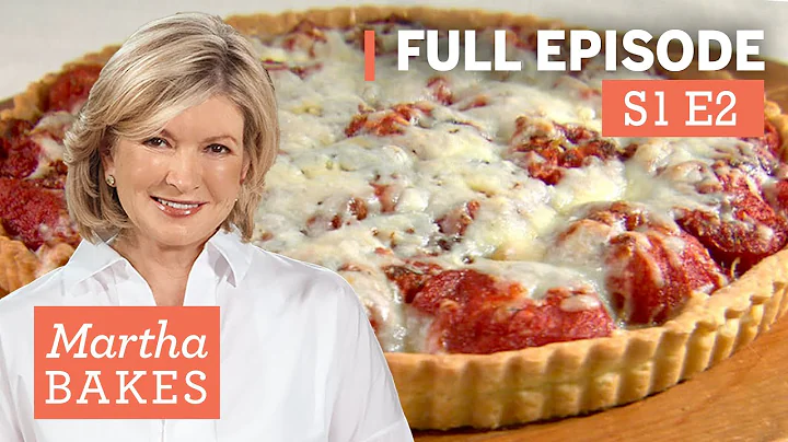 Martha Stewart Makes Tomato Tart & Apple Pie with ...