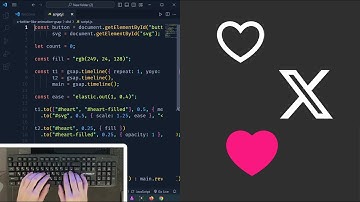 Creating a X-Twitter Like Animation with HTML, CSS, and JavaScript | Step-by-Step Tutorial