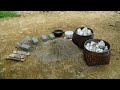 Primitive skills how to make  roman concrete ancient concrete