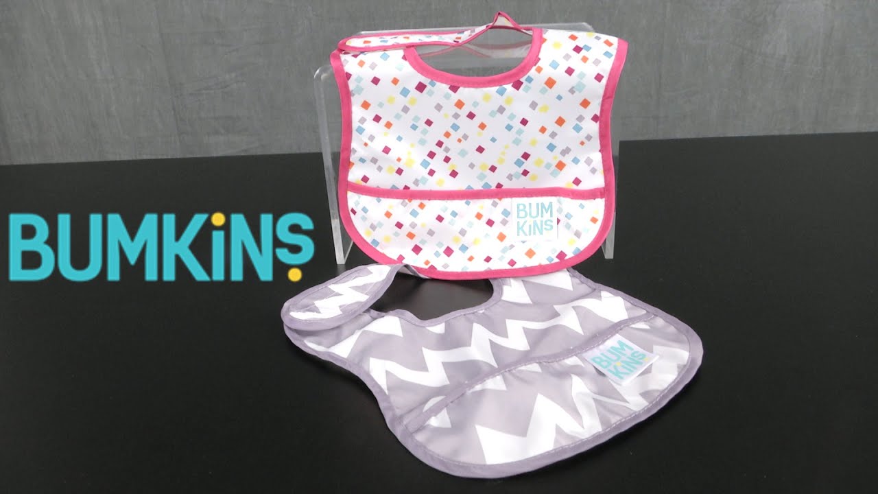 Starter Bib 2Pack from Bumkins YouTube
