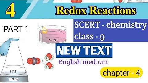 CLASS 9 CHEMISTRY CHAPTER.4 | REDOX REACTION | PART 1 | NEW TEXT | DELTA ONLINE CLASSES
