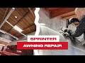 Sprinter Van Awning Repair | Airstream Conversion Fix