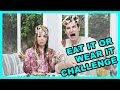 EAT IT OR WEAR IT CHALLENGE! w/ Rosanna Pansino