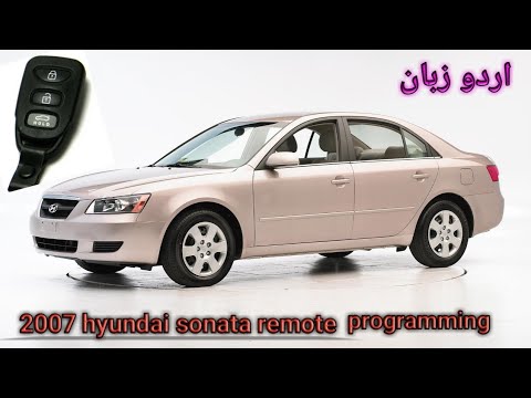 hyundai sonata remote programming | Auto information