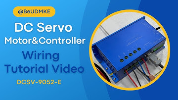 Brushless DC Servo Motor Wiring DEMO:Easy to understand