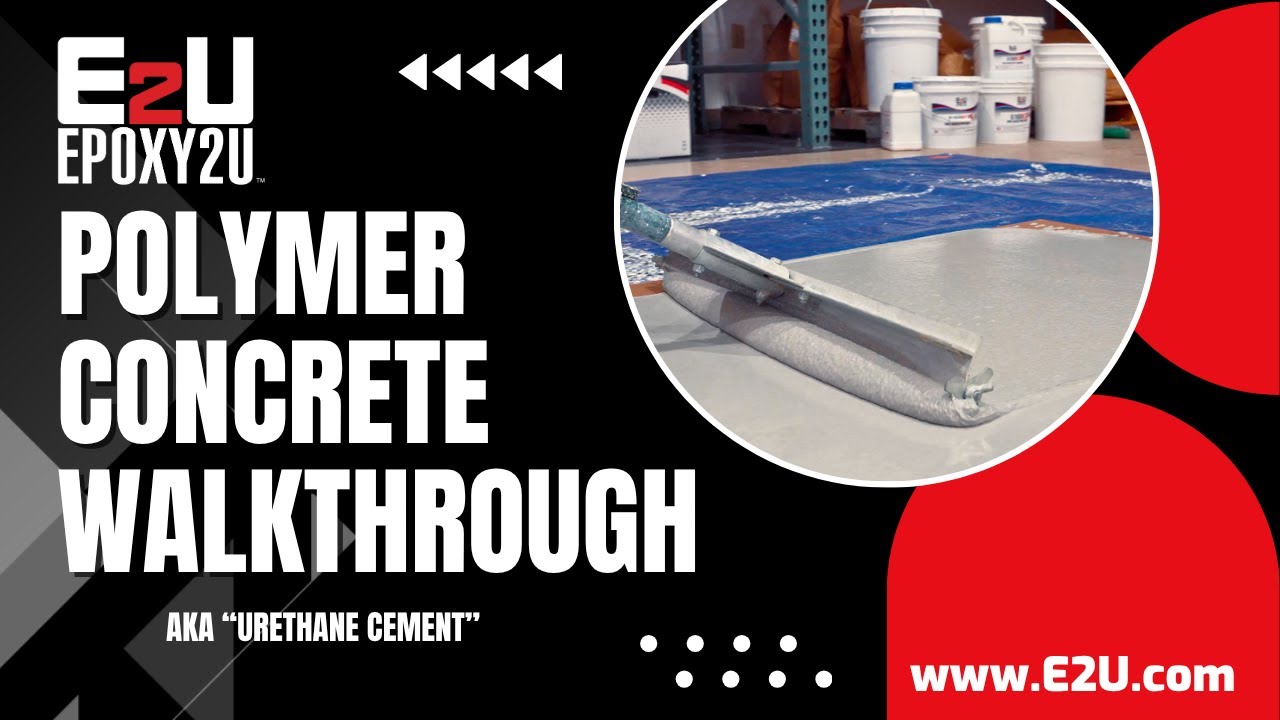 Polymer Concrete Installation Guide - YouTube