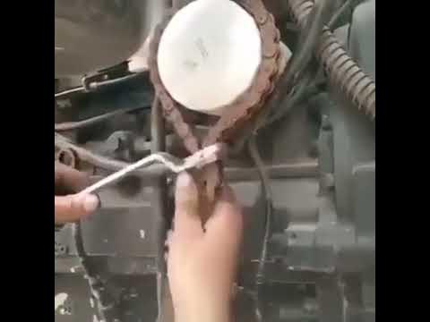 How to remove oil filter without oil filter wrench - YouTube